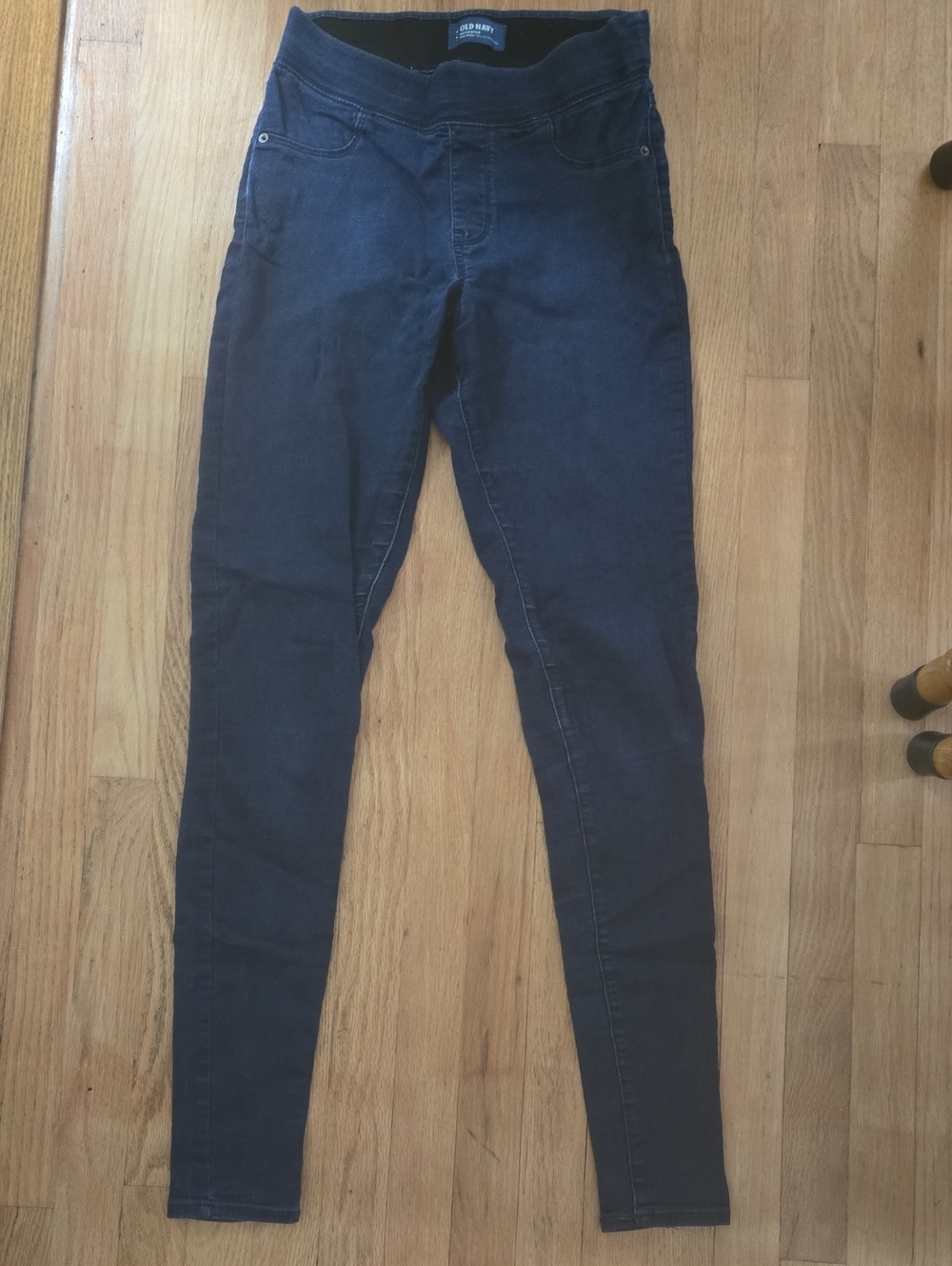 Old Navy Women's Navy Mid-Rise Skinny Jeggings